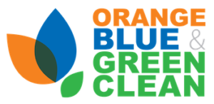 Orange Blue and Green Clean